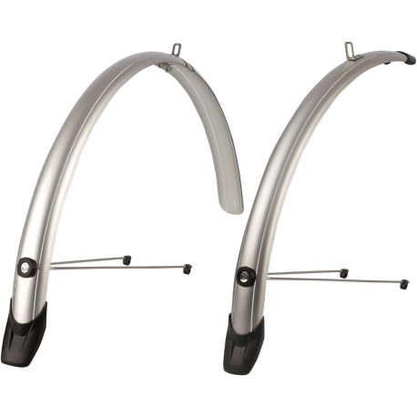 Комплект крыльев POLISPORT Towny 28" (51 мм) CITY/TRECKING серебристый