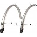 Комплект крил POLISPORT Towny 28" (51 мм) CITY/TRECKING сріблястий