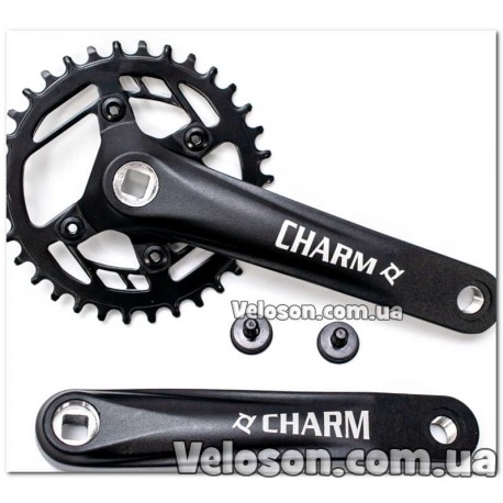 Шатун AL L175мм 34T PROWHEEL CHARM-34T под квадрат