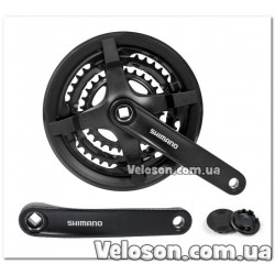 Шатун L170мм 28-38-48Т SHIMANO FC-TY301 под квадрат