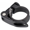Хомут п/сид 34,9мм с эксцентриком Kalloy "UNO" XC-68 черный (ED)