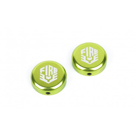 Заглушки руля FireEye зелений