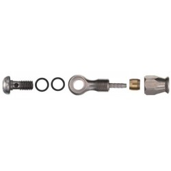 Комплект деталей Alligator для гидролинии универсальный (оливка+штуцер+гайка)