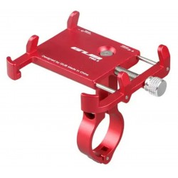 Тримач гаджета GUB PRO 2 на кермо алюмінієвий червоний