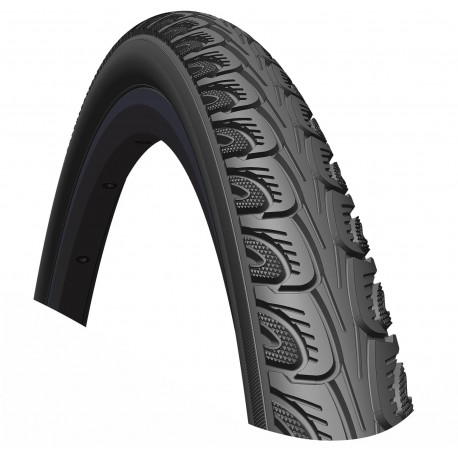 Покришка Rubena Hook 700x35C (37-622) захист STS (1mm) 30 TPI, RS, eBike, чорна