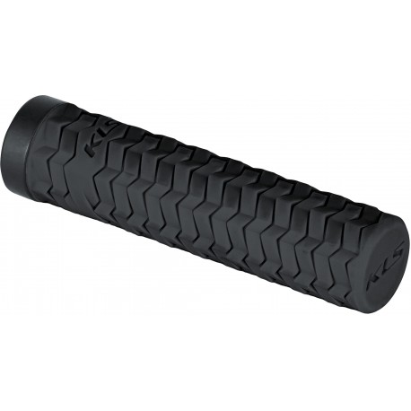 Ручки на кермо з одним замком KLS Poison LockOn чорний