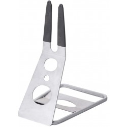 Стойка для велосипеда (підставка під вісь колеса) сріблястий KL-BS02