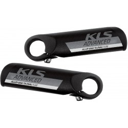Рожки алюминиевые KLS Advanced 110 мм черный