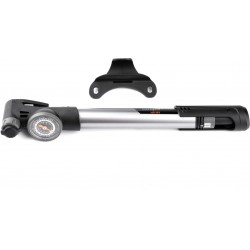 Насос компактный Giyo GP-993, алюминиевый, умный клапан, круглый манометр, два режима, 28 см, 80/