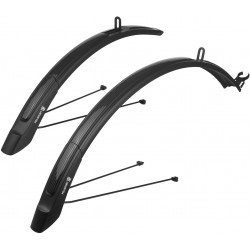 Комплект крыльев POLISPORT Expander City 26"/28" (46 мм) MTB/CITY/TRECKING черный