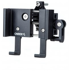 Держатель гаджета ONRIDE Holder 60, алю., ширина 60 – 78 мм, шаг вращения 90°, ? 20 – 36 мм
