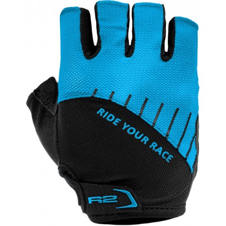 Перчатки R2 Vouk цвет черный, синий размер S