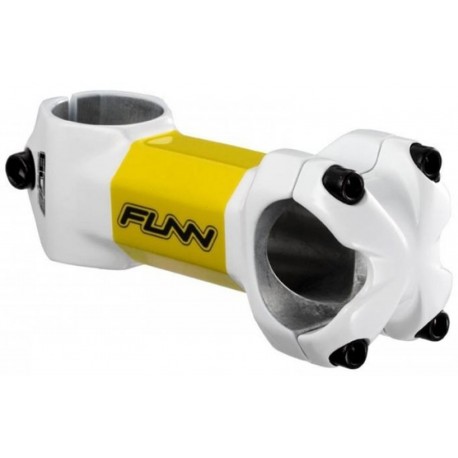 Вынос FUNN Arrow Head Bob 31.8/90 мм белый/желтый