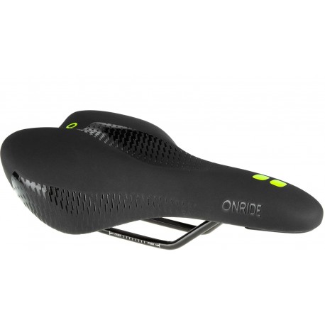 Седло ONRIDE Finch, Comfort Density стальные рамки черный 270х170мм