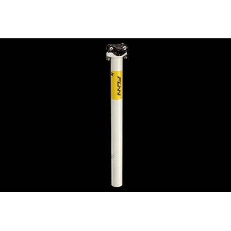 Подседельный штырь FUNN Arrow Bob 30.9/400 мм белый/желтый
