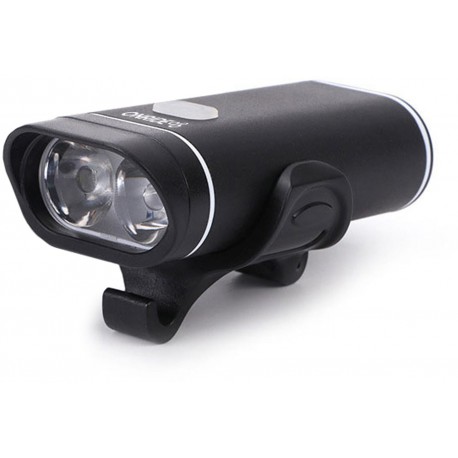 Велосипедная фара ONRIDE Loft (500 lm, 1800 mAh, Type-C), алюминиевая