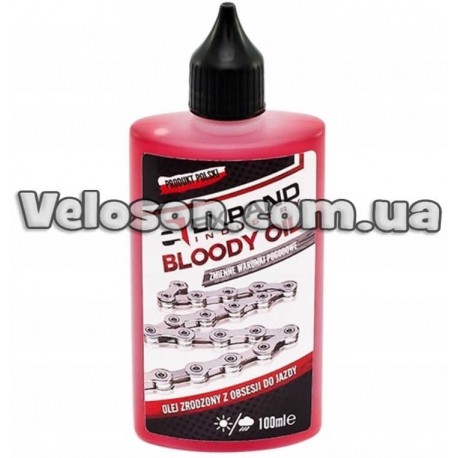 Смазка для цепи EXPAND Chain Bloody oil dry/wet универсальная 100ml