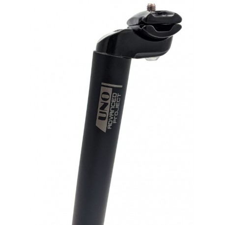 UNO штир SP-602 підсід., Чорний, Алюмін., Діа: 25,0мм, Довжина: 400мм (див. каталог)