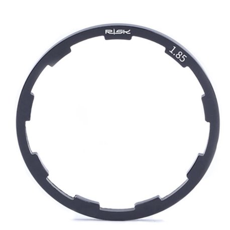 Кільце проставочне з пазом для барабана втулки алюміній 1,85*28.6 аннод. Risk RA107-2