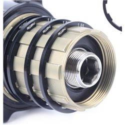 Кільце проставочне з пазом для барабана втулки алюміній 1/1,5/2*35 аннод. Risk RA107-1 (комплект 3 шт)