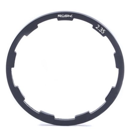 Кільце проставочне з пазом для барабана втулки алюміній 2,35*28.6 аннод. Risk RA107-4