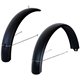 Крила 26" Пластик повнорозміпрне 110мм BRAVVOS X110 чорний зі стійкою m.s. 355