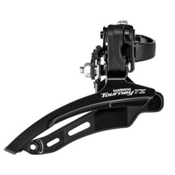 Перемикач перед. верхній хомут в/тяга  max-42T под трубу 30.4мм чорний SHIMANO FD-TZ500