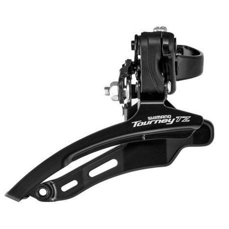 Перемикач перед. верхній хомут в/тяга  max-42T под трубу 30.4мм чорний SHIMANO FD-TZ500