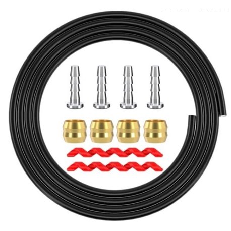 Рубашка троса тормоза 2500 RISK BH-90 RC115-2-1 чорний с оливками и болтами