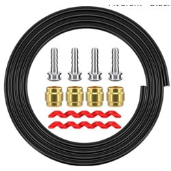 Рубашка троса тормоза 2500 SRAM RISK RC115-3-1 чорний с оливками и болтами