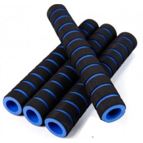 Поролон синій на кермо велосипеда (4шт) "YKX" D-4658