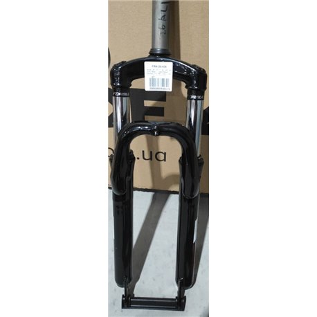 Вилка 26" ST 1-1/8" AM disc шток-190мм чорно-білий з червоним  Formula BLACKWOOD 2022 (черно-белый с красным)