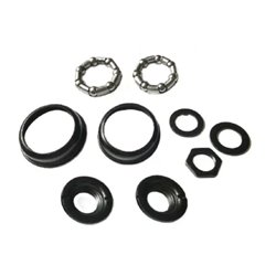 Каретка под цельнолитые шатуны американка 51,5мм,  Подшипник: 5/16 * 9, Резьба: R-15/16" * 24T/L-7/8" * 24T