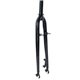 Вилка 28" жорстка ST 1-1/8 шток-290mm безрізьбова disc/v-br чорний