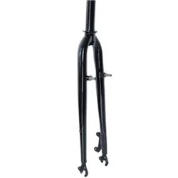 Вилка 28" жорстка ST 1-1/8 шток-290mm безрізьбова disc/v-br чорний