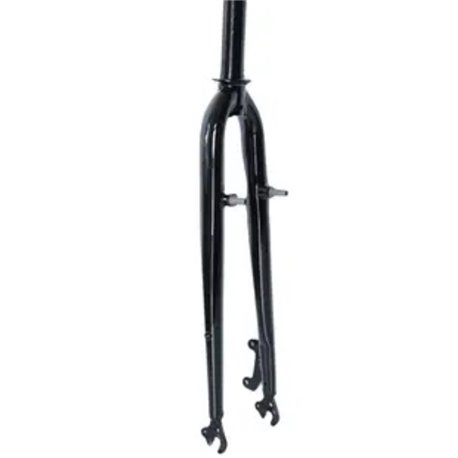 Вилка 28" жорстка ST 1-1/8 шток-290mm безрізьбова disc/v-br чорний