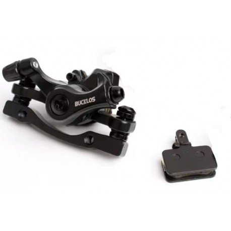 Тормоз дисковый Shimano M395 гидравлический  белый (передний+задний) полный комплект