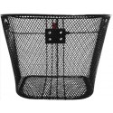 Кошик велосипедний передній метал чорний з кріпленням D-323418