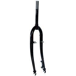 Вилка 26" Жорстка ST 1 rod-190 безрізьбова disc/v-br чорний FSD