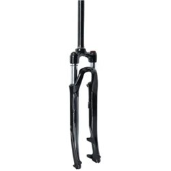 Вилка 28" Амортизаційна з локаутом AL 1-1/8 шток-260mm безрізьбова travel-45мм disc чорний FSD LJ746