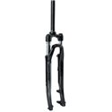 Вилка 28" Амортизаційна з локаутом AL 1-1/8 шток-260mm безрізьбова travel-45мм disc чорний FSD LJ746