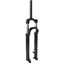 Вилка 26" Амортизаційна з локаутом повітряна система AL 1-1/8 шток-260мм безрізьбова travel-115мм disc під ексцентрик чорний LJ 
