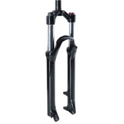 Вилка 29" Амортизаційна з локаутом повітряна система AL 1-1/8 шток-260мм безрізьбова travel-120мм disc під ексцентрик чорний LJ8