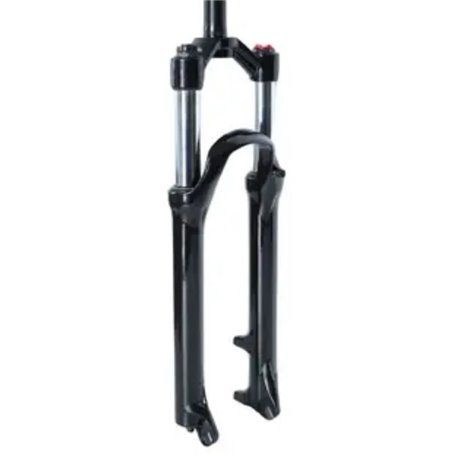 Вилка 29" Амортизаційна з локаутом повітряна система AL 1-1/8 шток-260мм безрізьбова travel-120мм disc під ексцентрик чорний LJ8