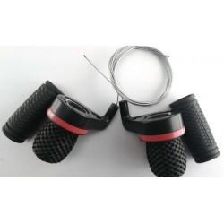 Грипшифт переключатели (3*7скоростей) с ручками руля комплект