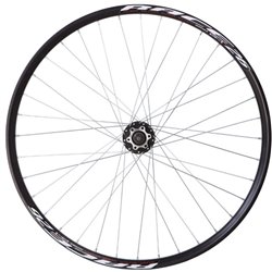 Колесо пер. VLT  29" AL 36H подвійний протиударний SHUNFENG SF-H25F під гайку під дисковий; під V-brake чорний