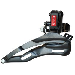 Перемикач перед. нижній хомут в/тяга  max-48T під трубу 28,6мм чорний SYPO YD-Q40