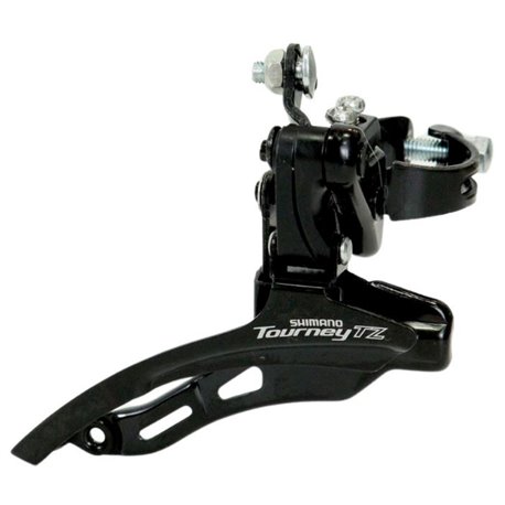 Перемикач перед. верхній хомут н/тяга  max-42T под трубу 31,8мм чорний SHIMANO FD-TZ500