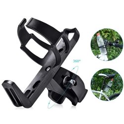 Фляготримач пластик чорний VLT BC-BH9224 з універсальним кріпленням