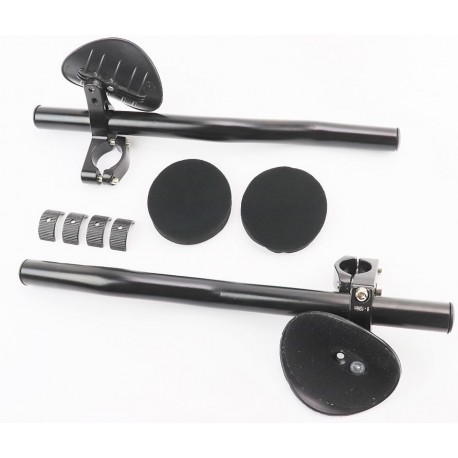 Руль лежак 22,2/25,4/31,8x340мм, регулируемый, алюминиевый, черный Китай